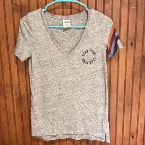 VS Pink Short Sleeved Tee